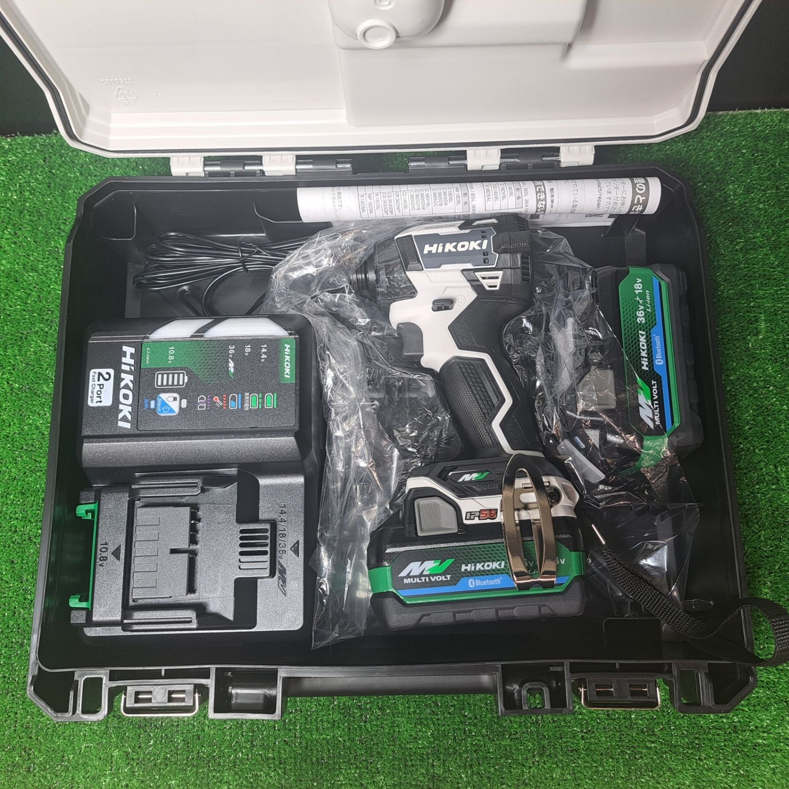 ハイコーキ HIKOKI 旧 日立工機 コードレスインパクトドライバー WH36DD 2XHSZ FW 色 岩槻店