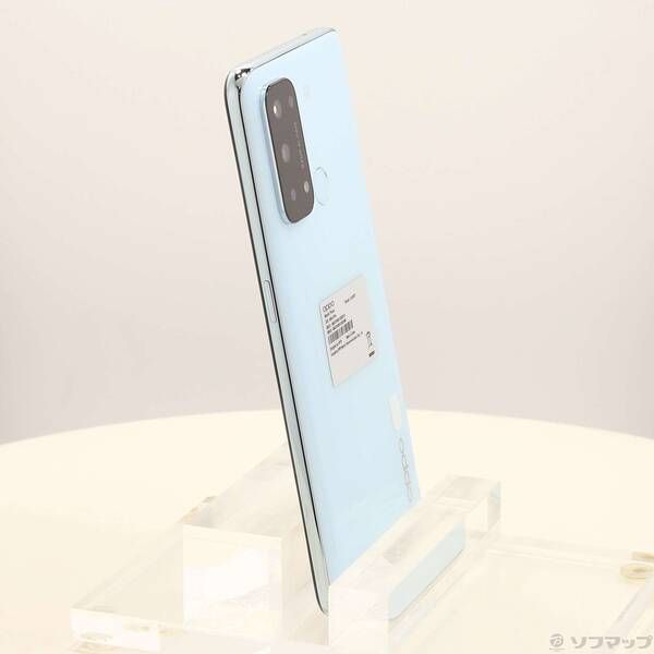 中古品〕 Reno5 A 128GB アイスブルー A103OP Y!mobile SIM