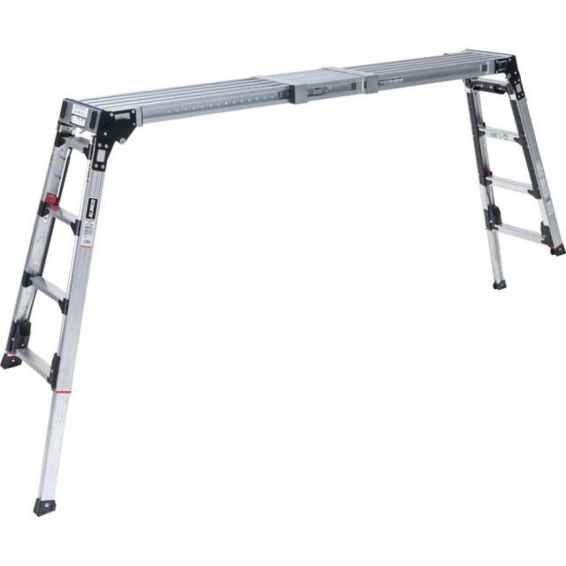 アルインコ ALINCO 伸縮天板 伸縮脚付足場台 上部操作式 VSX1713RX 足裏感知板 折りたたみ式 OUTLET 足場台