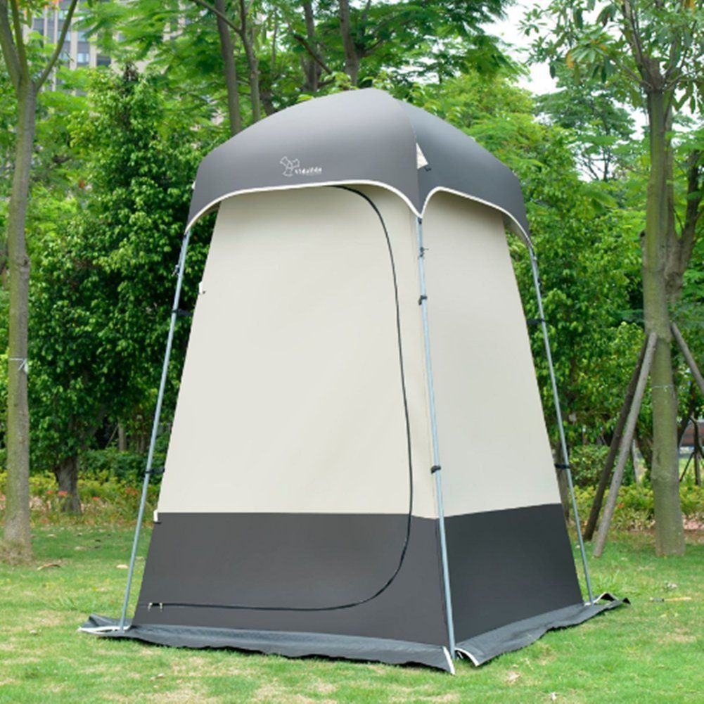新発売 緊急 コーヒー色 防災 キャンプ アウトドア 公園 ビーチ コンパクト 日よけ 紫外線防止 組立式 キャンプテント 簡易テント 簡易シャワー室 簡易トイレ 着替え用テント SAKEY 試着