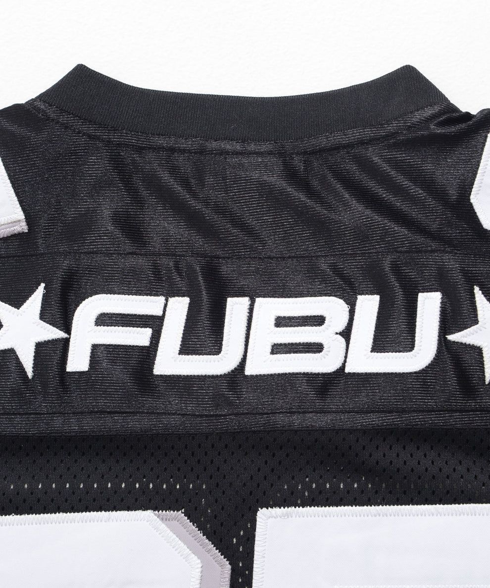 フブ ゲームシャツ FUBU bboy hiphop ビーボーイ 90s 90s【激レア 新品】FUBU/フブ 赤×青 ゲームシャツ hiphop B系