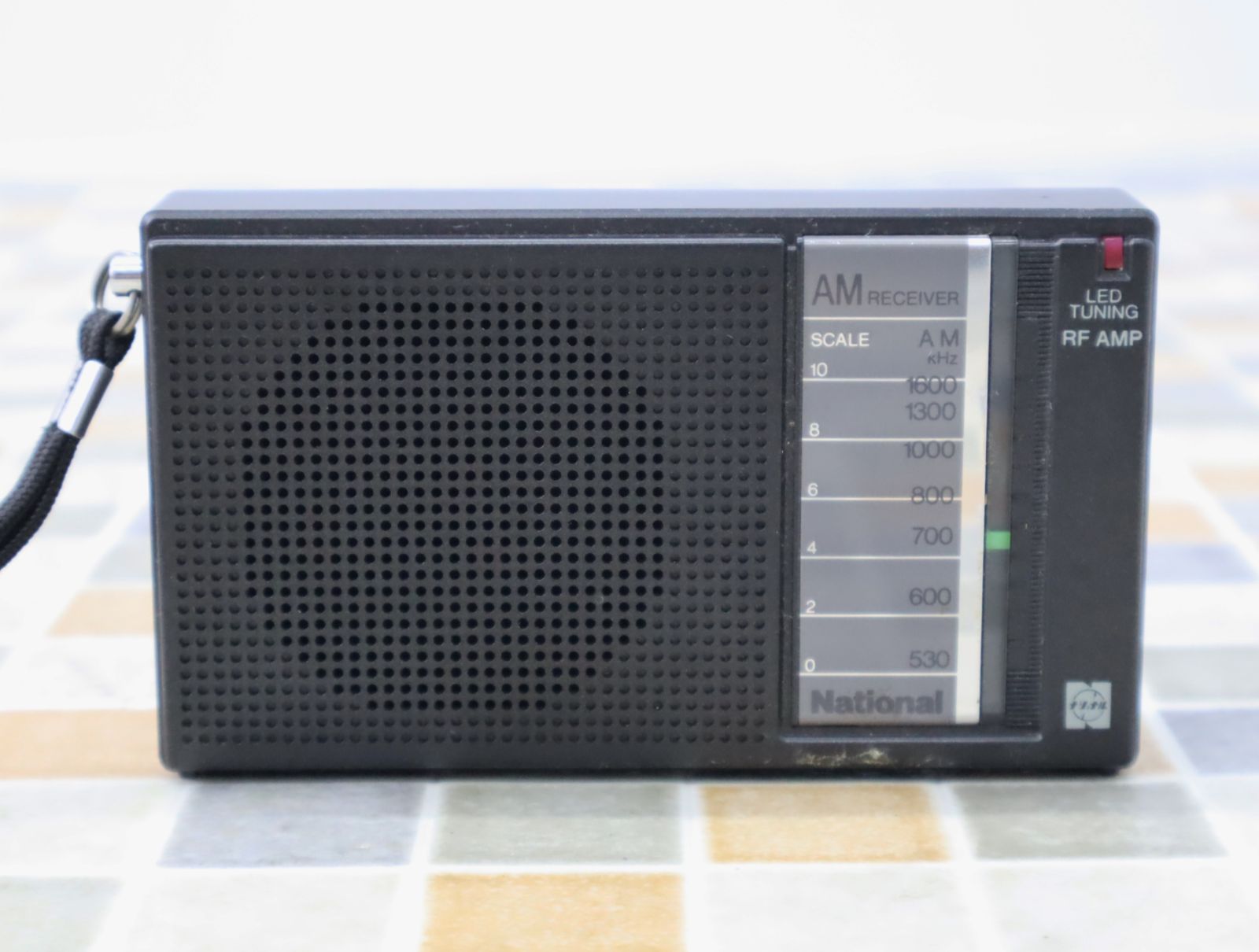 National 携帯ラジオ R-U10 ラジオ ナショナル RECEIVER AM 昭和レトロ 