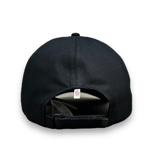 新品 MONCLER Grenoble ロゴ キャンバス ベースボール キャップ 