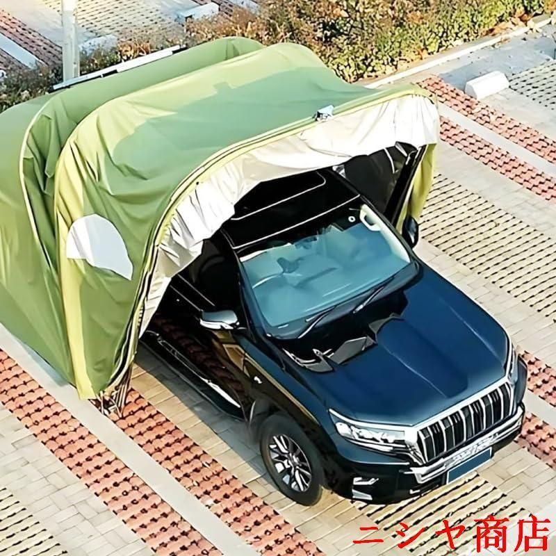 南京錠付 簡易車庫