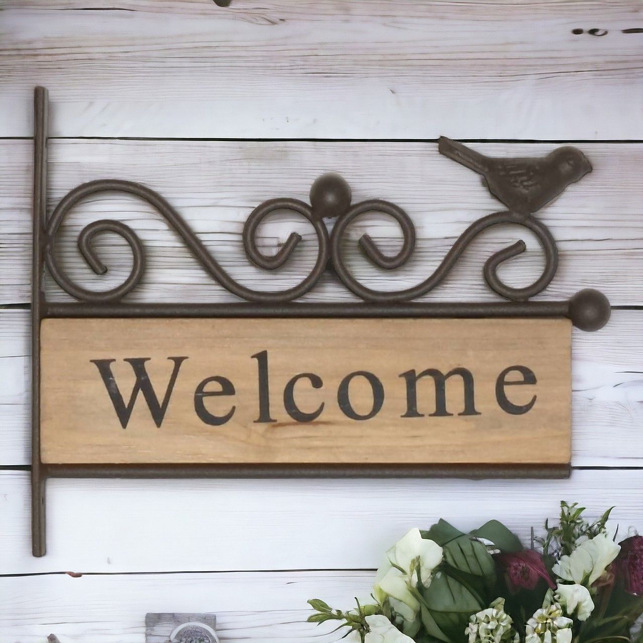 アイアン風welcomeボード 楽天市場】【あす楽】 ウェルカムプレート WELCOME アイアン