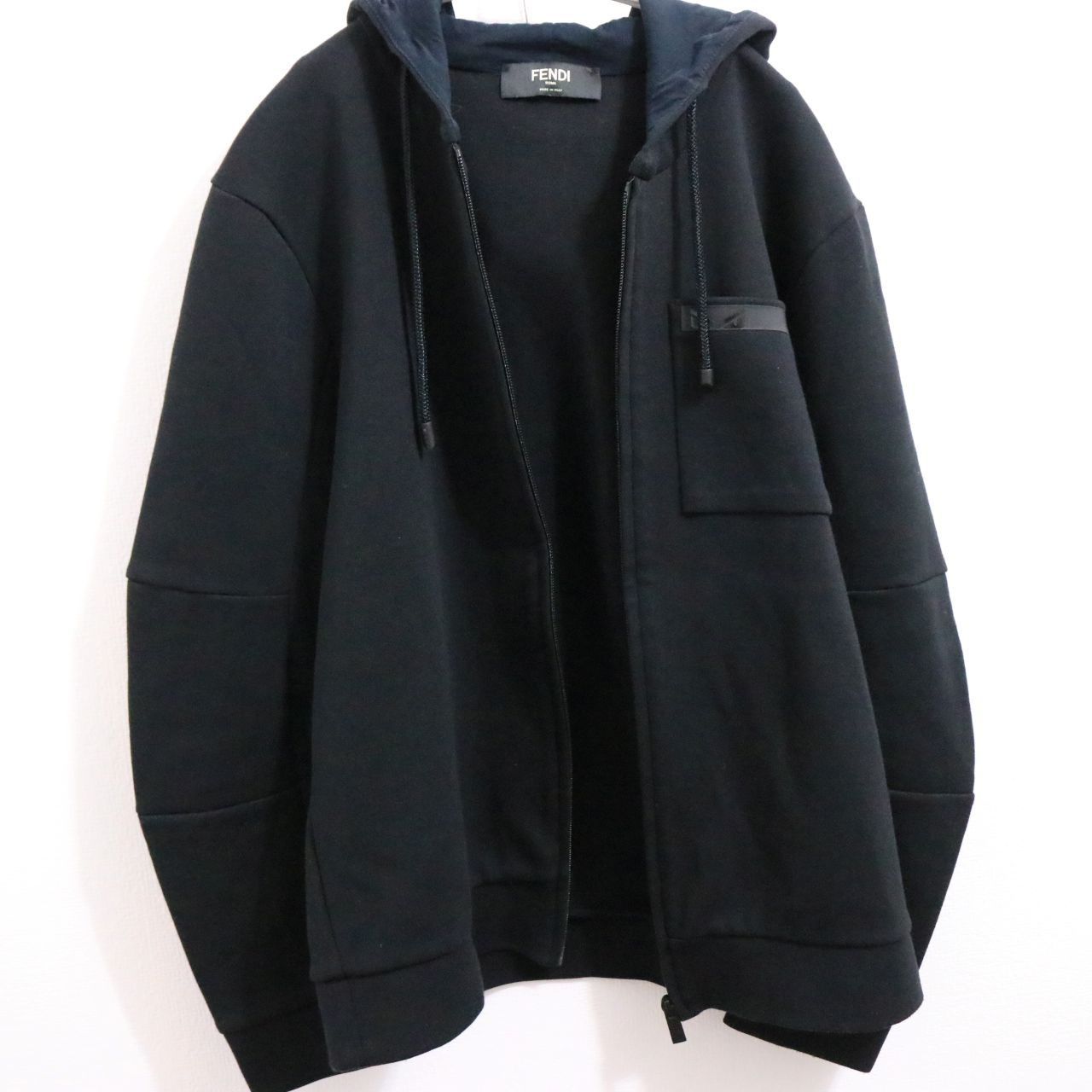 中古A】FENDI フェンディ M メンズ ジップアップパーカー フーディー 