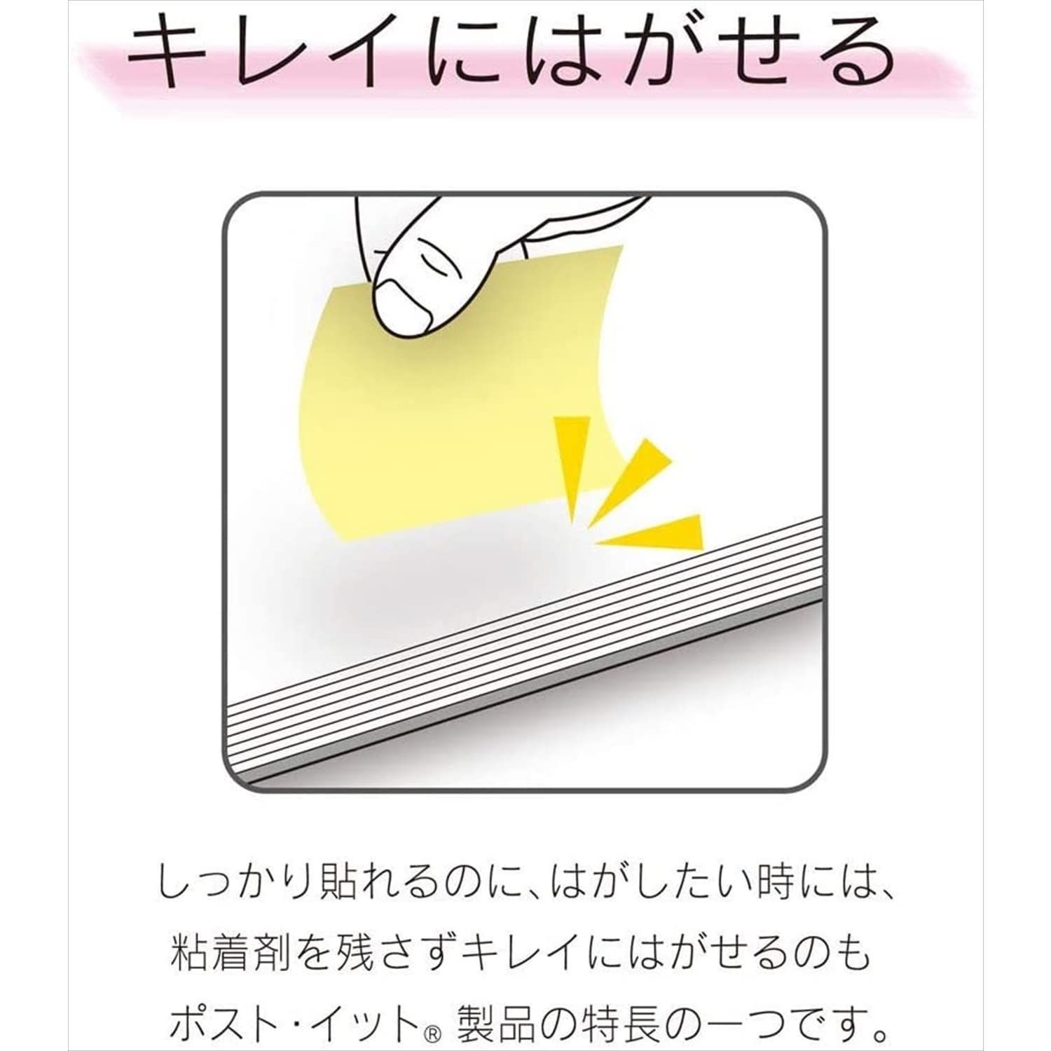  72 mm アップル 1パッド カットキューブ 付箋 CC 36 ポストイット 付箋 ノート メモ帳