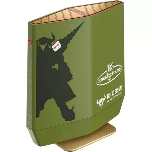 PCハード バッファロー Wi-Fi ルーター TIGER ＆ BUNNY 2 ロックバイソン コラボモデル 無線LAN WiFi 6規格 WSR-5400AX6S-RB