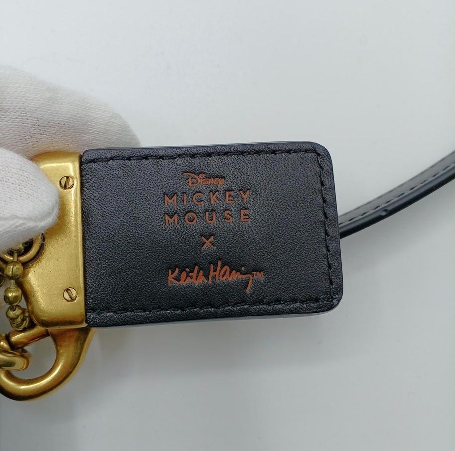 COACH ディズニー ショルダーバッグ ミッキーマウス キースヘリング