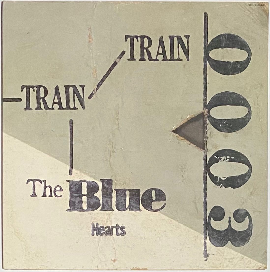 THE BLUE HEARTS TRAIN-TRAIN アナログ盤（再発盤） レコード THE BLUE