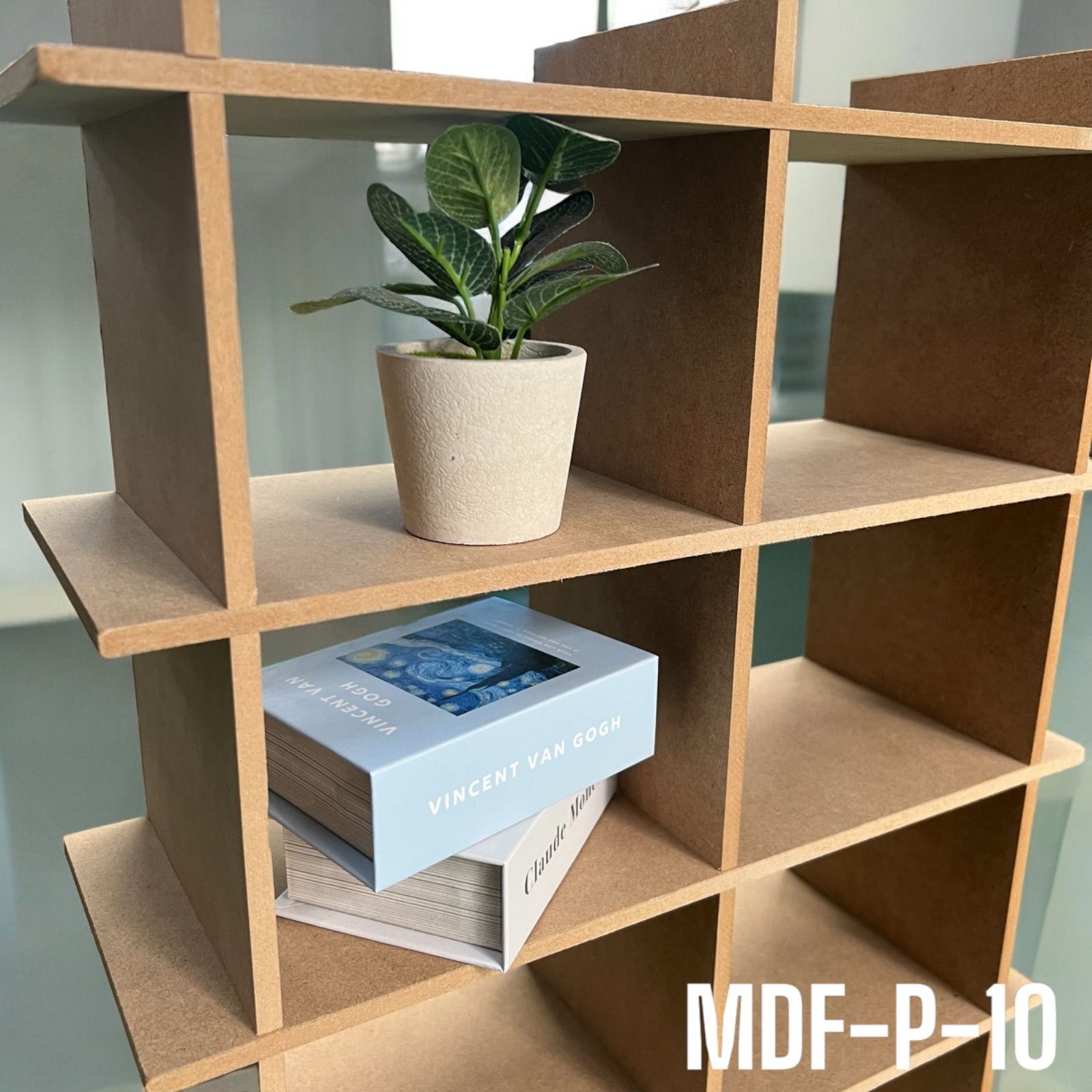 パズルボード オープンラック 組み立て式 収納棚 diy MDF-P-10 - メルカリ