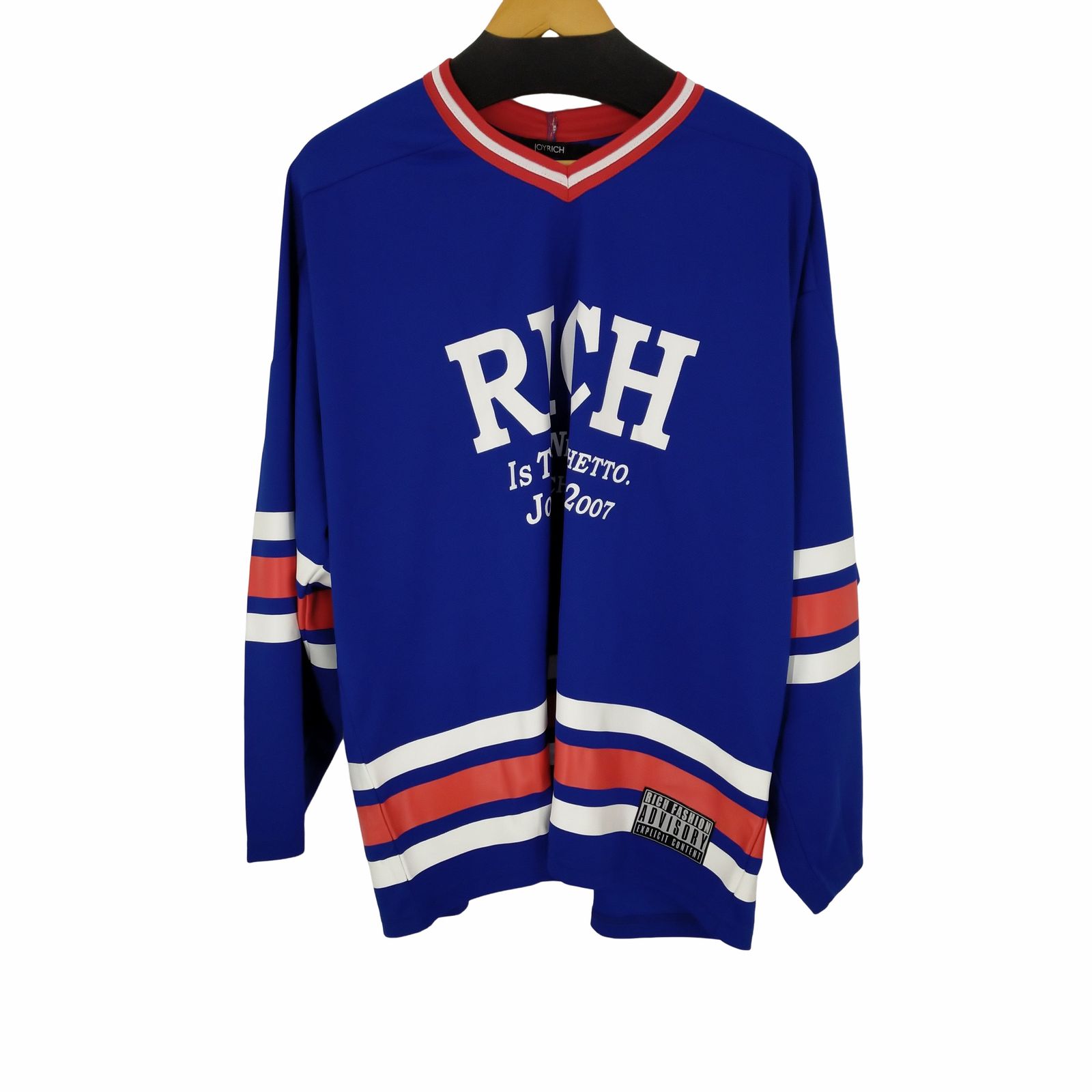 ジョイリッチ JOYRICH ロゴプリントゲームシャツ  メンズ  LL