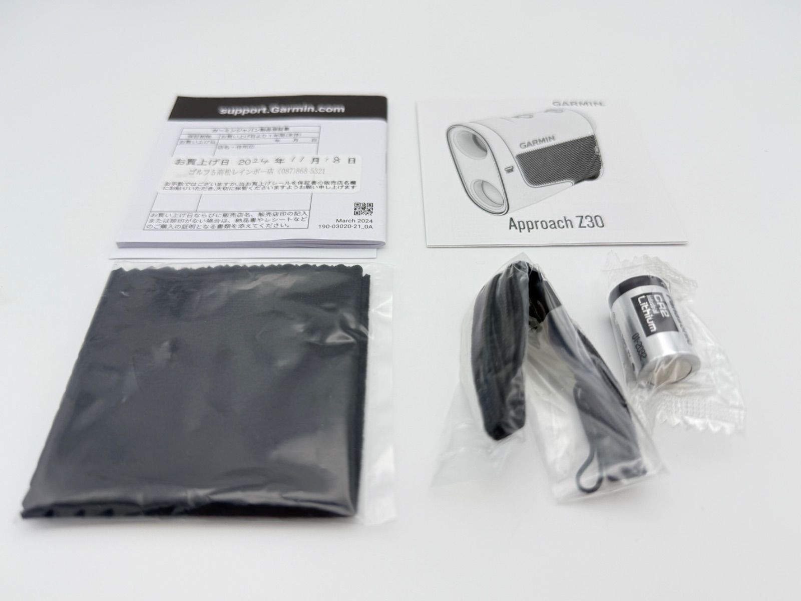 新品未使用】GARMIN Approach Z30 保証書付き ガーミン