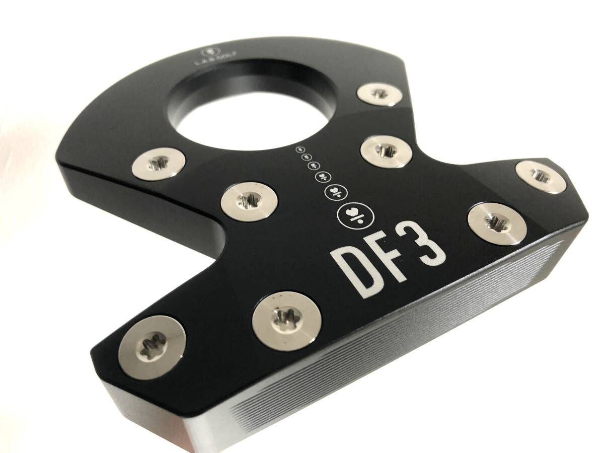 ほぼ新品 コース未使用 ラブゴルフ LAB GOLF L.A.B DF3 パター