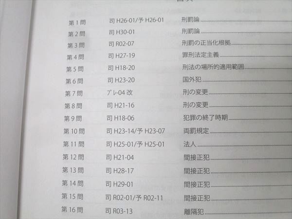アガルートアカデミー 司法試験 短答過去問解析講座 刑法 Vol.1～3 2022