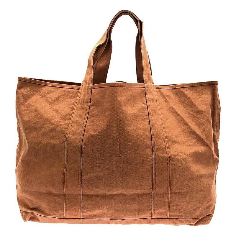 JAMES PERSE / ジェームスパース | CANVAS TOTE / キャンバス トートバッグ / ユニセックス | ダークオレンジ | メンズ