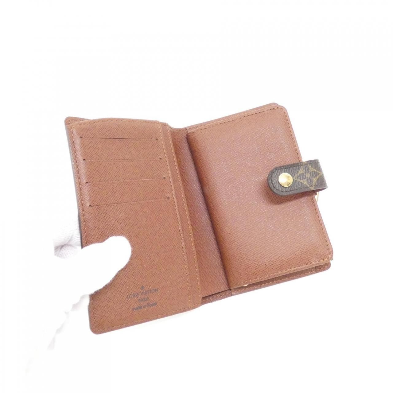 美品 ヴィトン ポルトモネビエヴィエノワ M61663 モノグラム LOUIS VUITTON ルイヴィトン ポルト モネ・ビエ ヴィエノワ