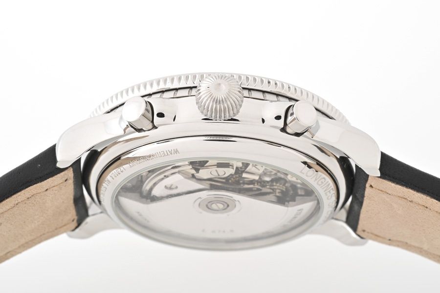 ロンジン / LONGINES リンドバーグ クロノグラフ デイデイト L2.618.4  