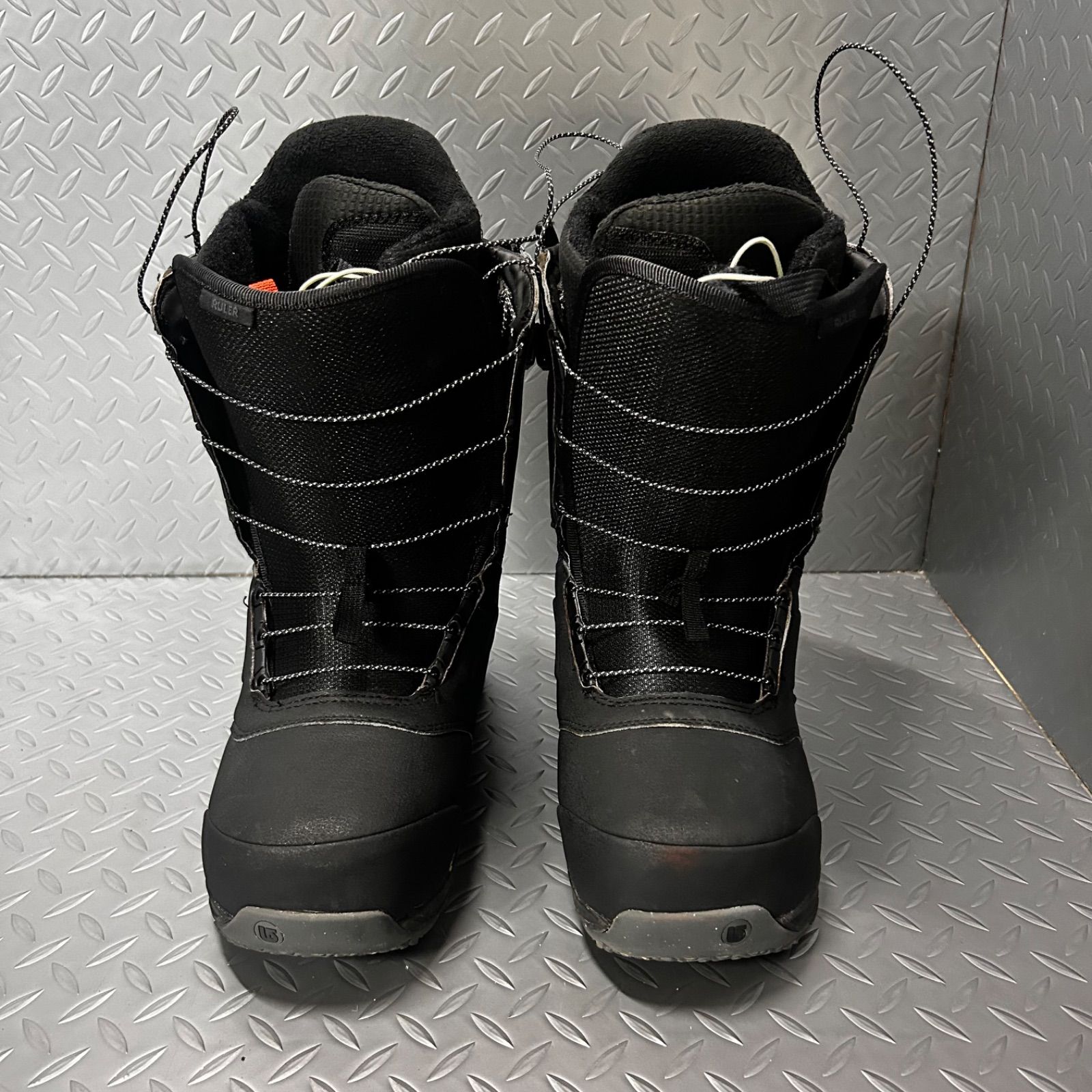 セット不可 Burton RULER ASIAN FIT メンズ スノーボードブーツ 29.0cm クイックレース ブラック×グリーン バートン ルーラー