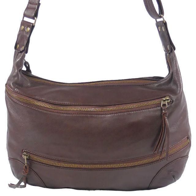 極美品 バーバリー ブラックレーベル ショルダーバッグ 斜め掛け 茶色 BURBERRY BLACK LABEL - バーバリーブラックレーベル ショルダー