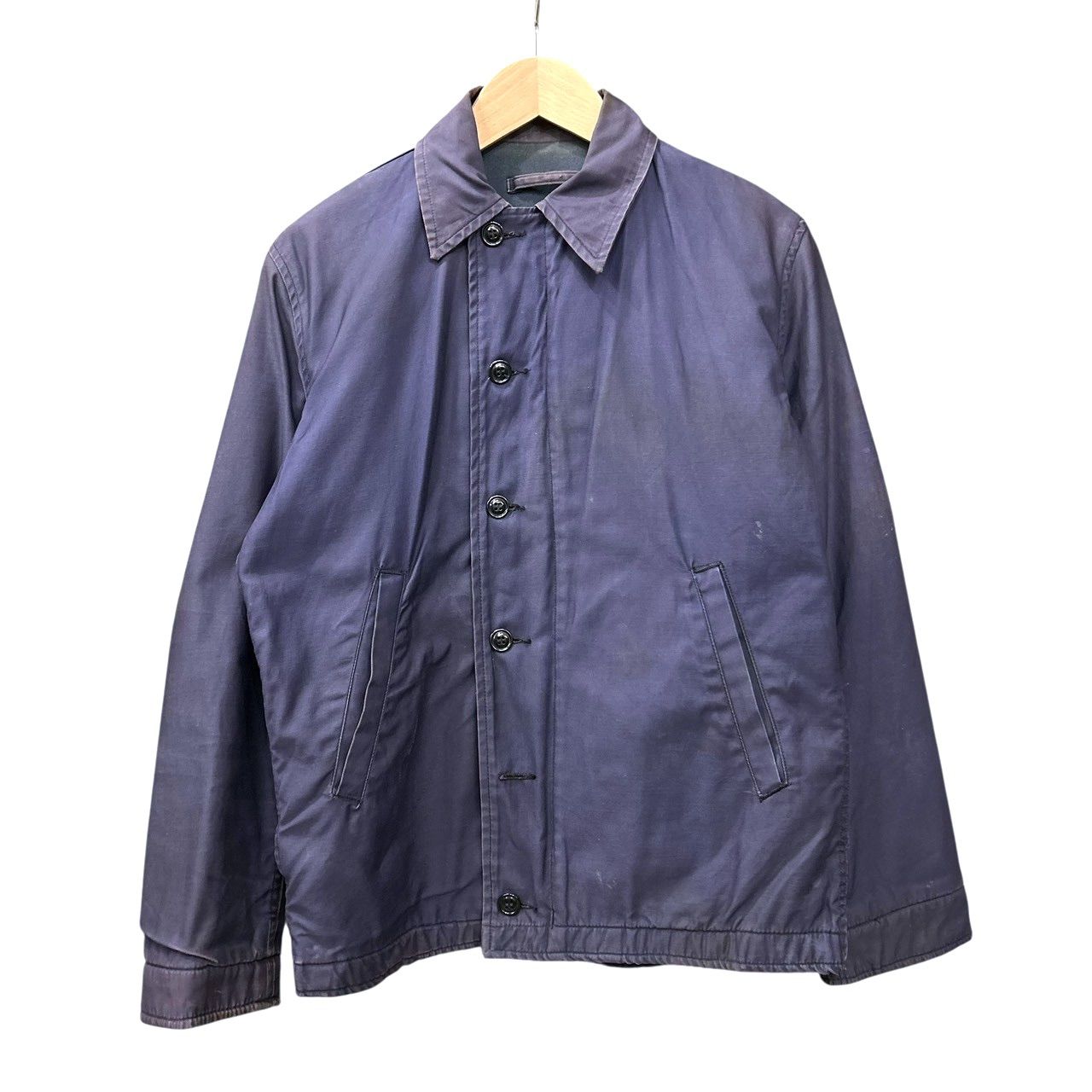 60s ビンテージ US NAVY ユーティリティ ジャケット ステンシル入り