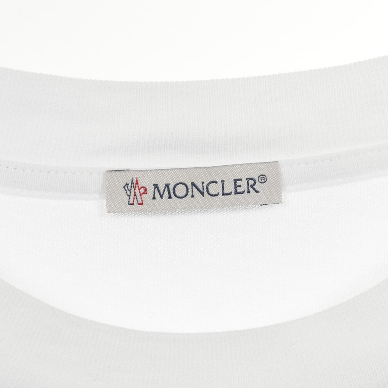 なかページ MONCLER モンクレール カモフラージュロゴ カットソー