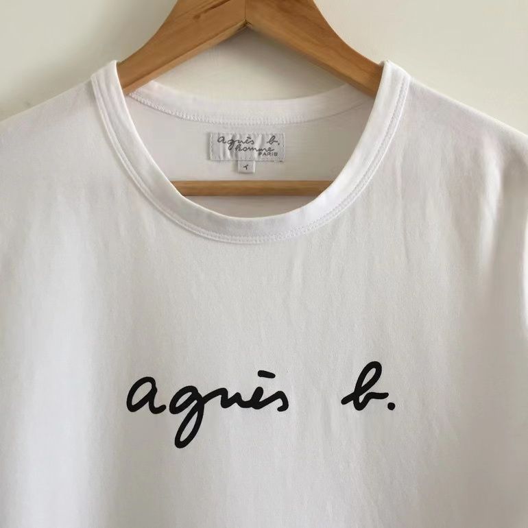 agnes b. アニエスベー レディース Tシャツレディース アニエスベー⭐️Agnes b　 ロゴTシャツ