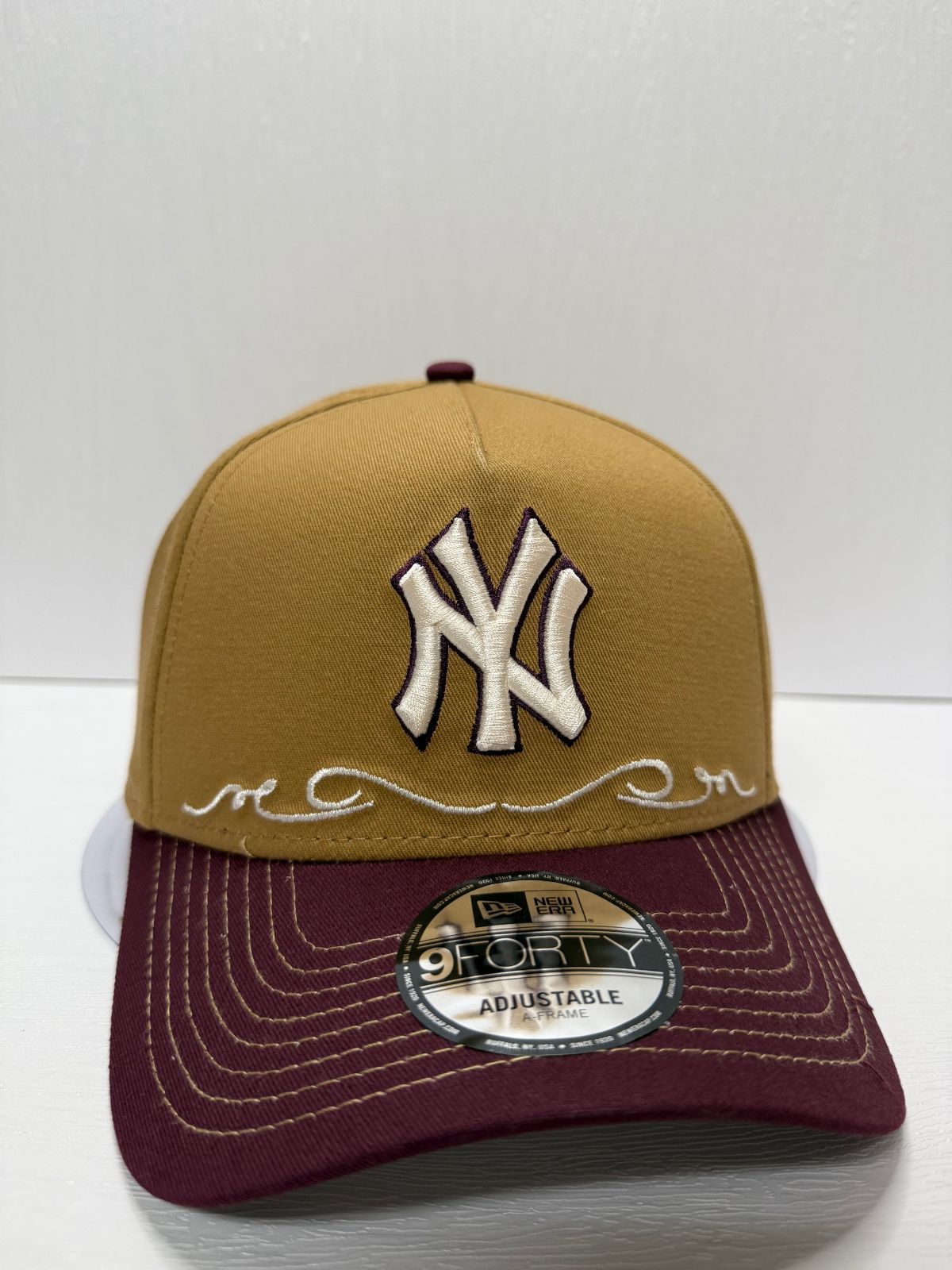 Newera ニューヨークヤンキース 9forty A-FRAME スナップバックキャップ ツートンカラー