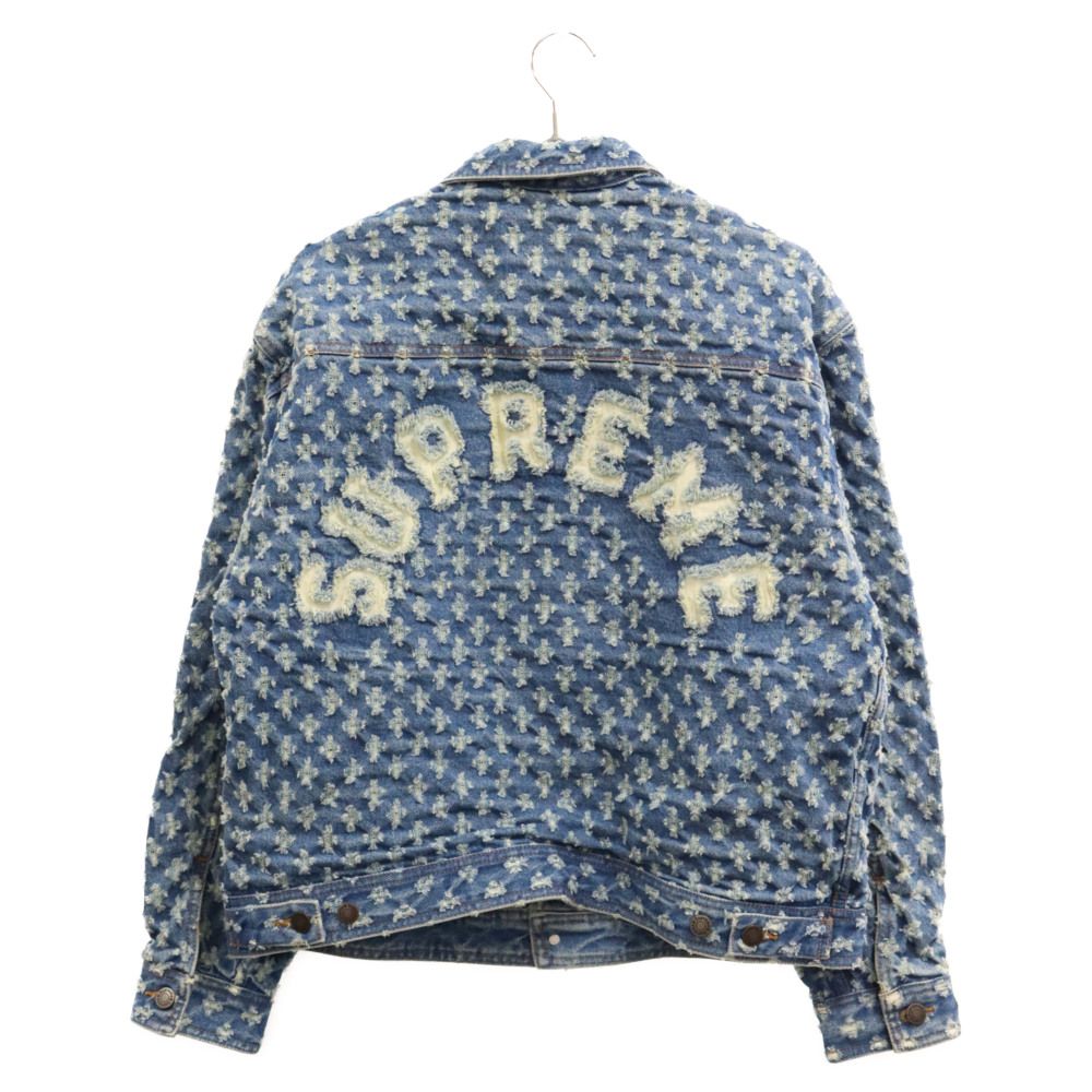 supreme hole punch denim jacket L - ジャケット/アウター