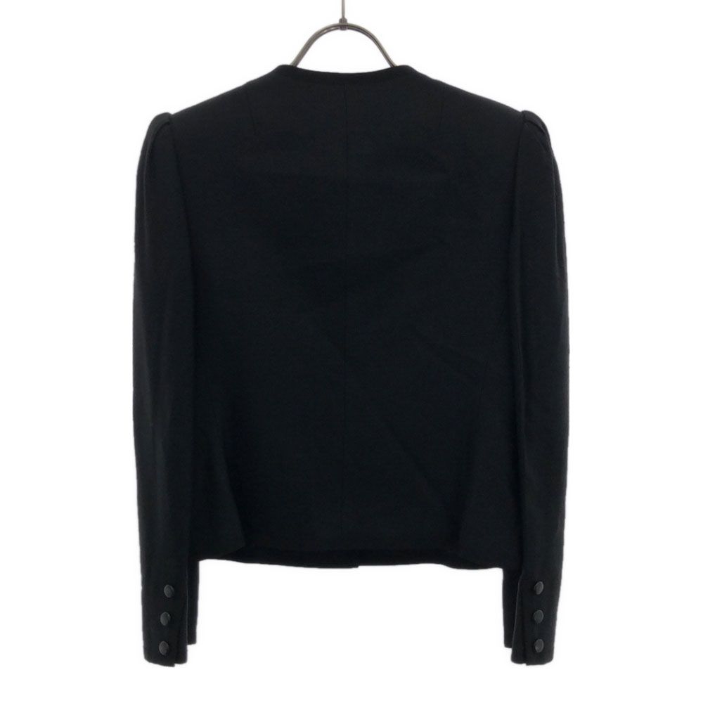 ジバンシィ ハイフォーマル ノーカラージャケット 8 ブラック GIVENCHY HI FORMAL レディース ジバンシィ ハイフォーマル ノーカラージャケット 8 ブラック
