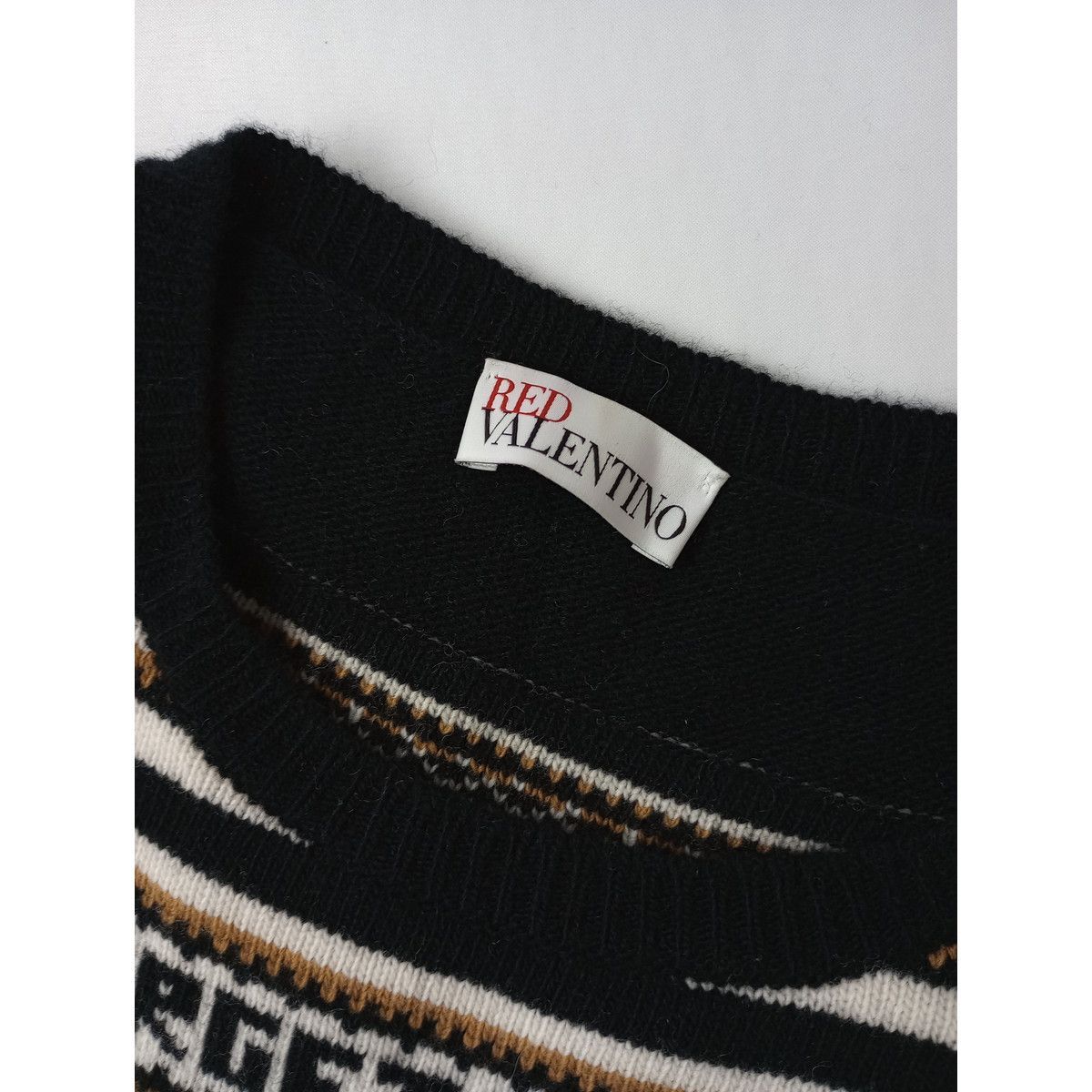 新品未使用★ RED VALENTINO　ニット　ワンピース RED VALENTINO レッドヴァレンティノ ウール ニット ワンピース