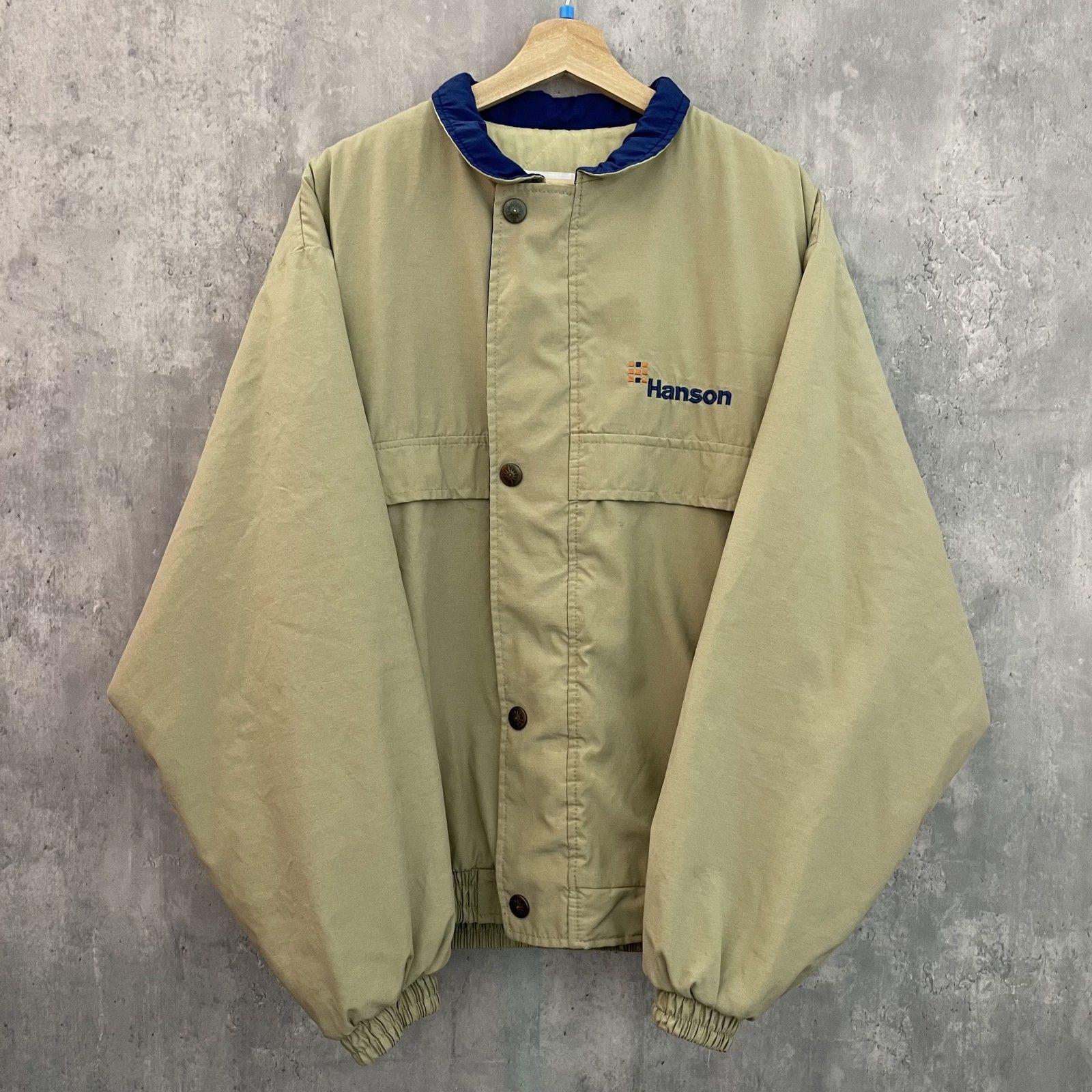 90s vintage 古着 ビンテージ USA製 Ashley Hanson ナイロン ブルゾン 