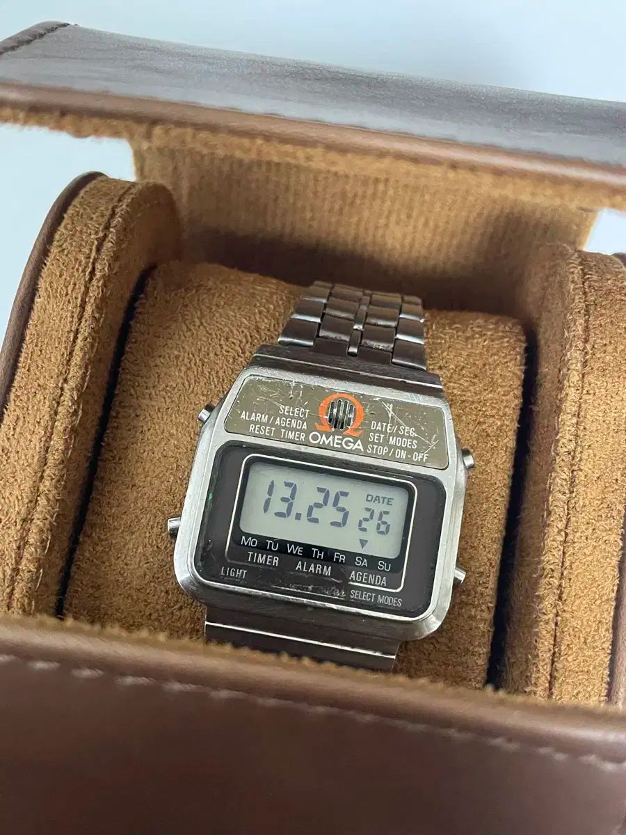 OMEGA アナログストップウォッチ ケース付き OMEGA アナログストップ