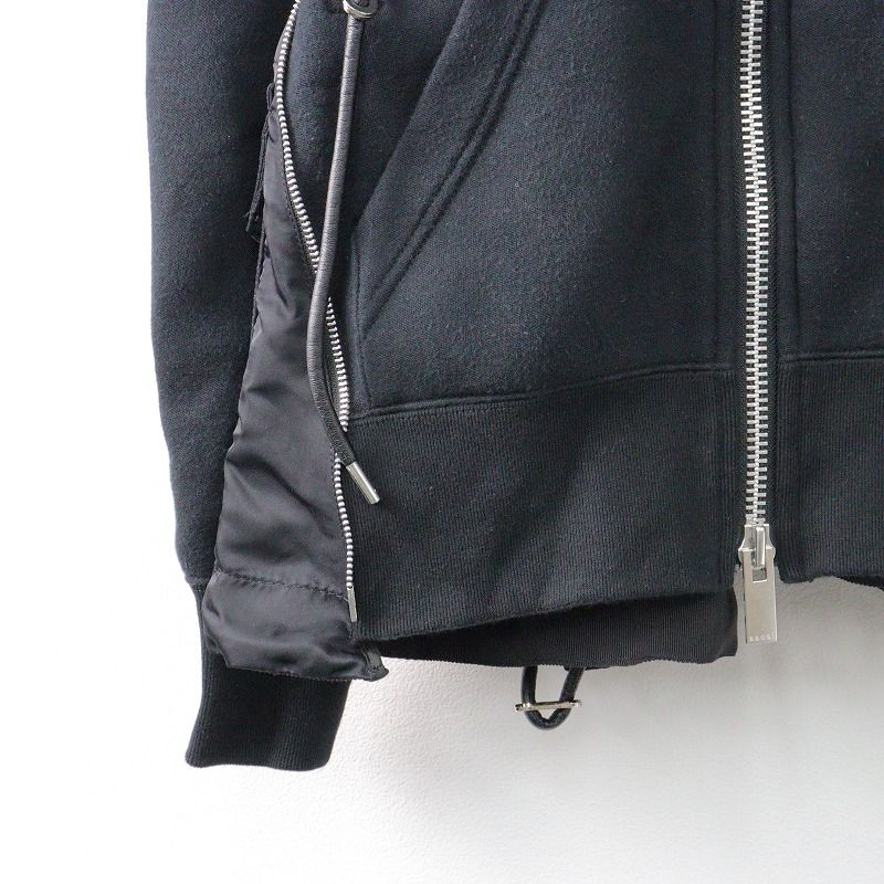 サカイ sacai 19-04780 Spongy Sweat Hoodie スポンジスウェット  