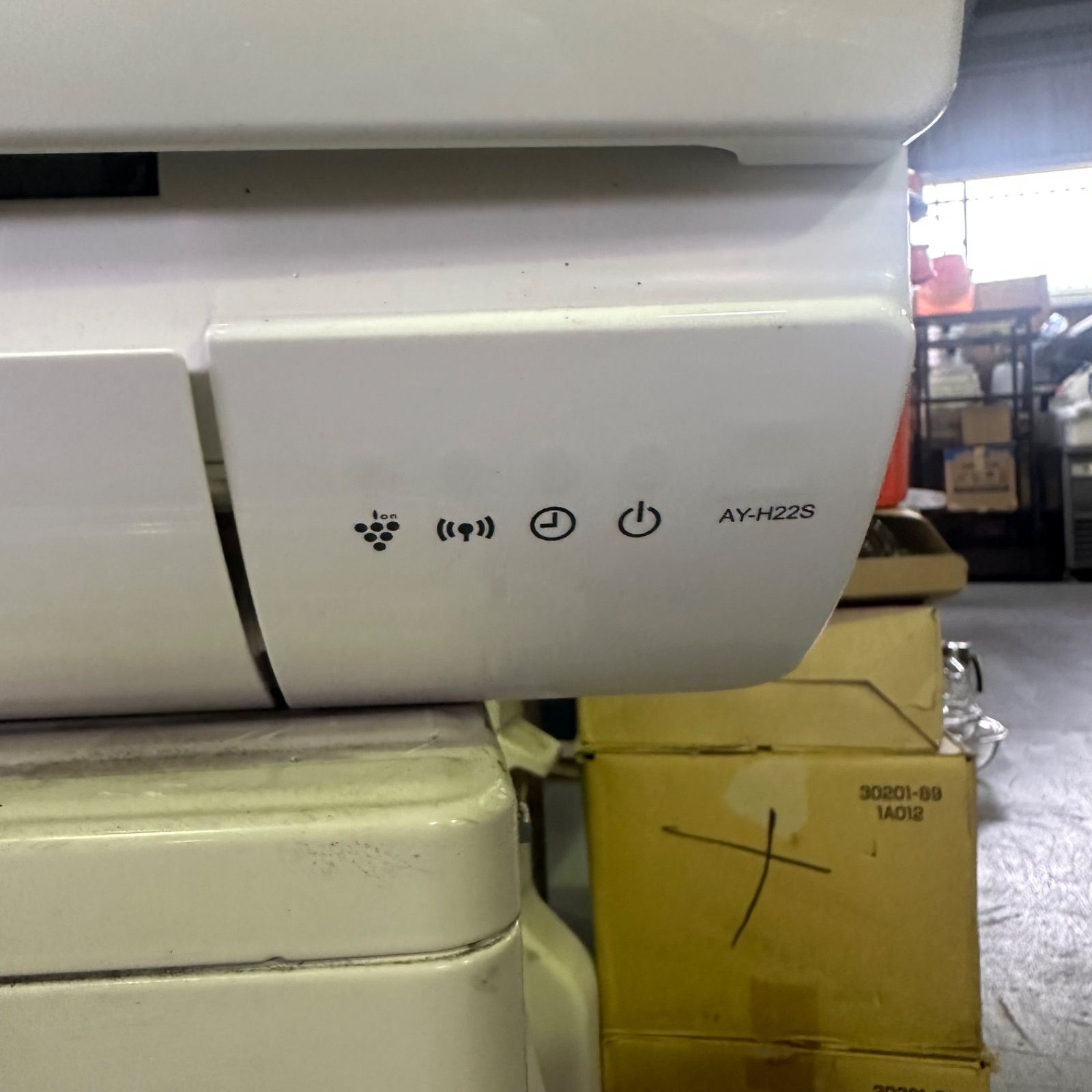 中古 2018年製 シャープ AY-H22S-Wルームエアコン ①2.2kW 6畳 - メルカリ