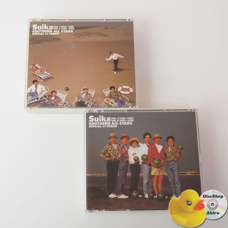 希少！】 サザンオールスターズCD すいか①② 4枚組 61曲！ すいか