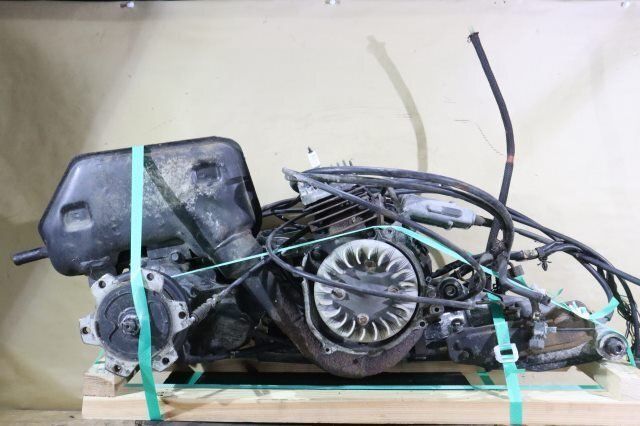 ホンダ ジャイロX TD01 エンジン本体 部品取り等に H368-33