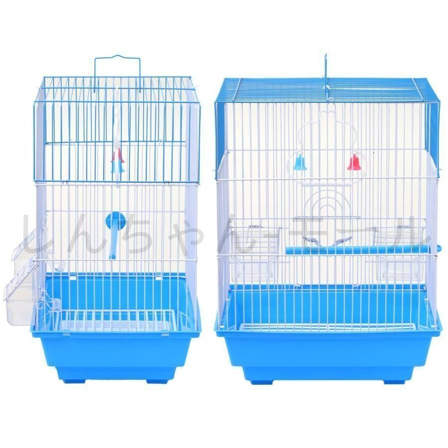 鳥籠 バードゲージ カゴ 小鳥 置物 吊り下げ 水色 青 シャビー レトロ Amazon | インテリア 鳥籠 持ち運び 鳥かご おしゃれ 鳥 ケージ