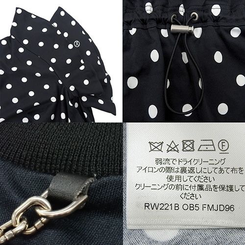 LOUIS VUITTON(ルイ・ヴィトン) フラウンス ポルカドット ジャージー  