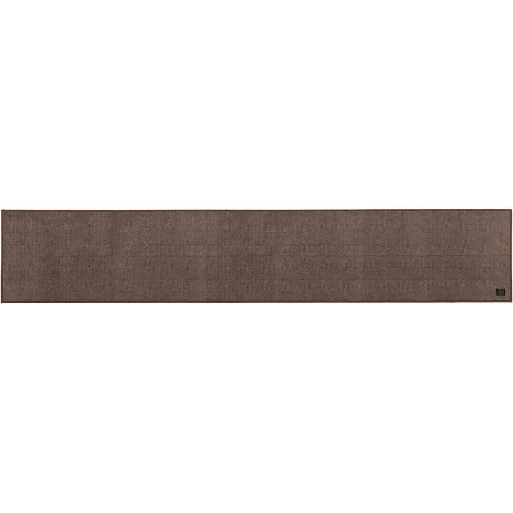 ブラウン フラフィット キッチンマット ヘリンボンIV 50x270cm キッチンマット 洗える 270cm キッチン マット 台所マット 足元マット ロングサイズ 50cm幅 50 270 洗濯機 おしゃれ 抗菌 防臭 滑り止め ヘリンボン4