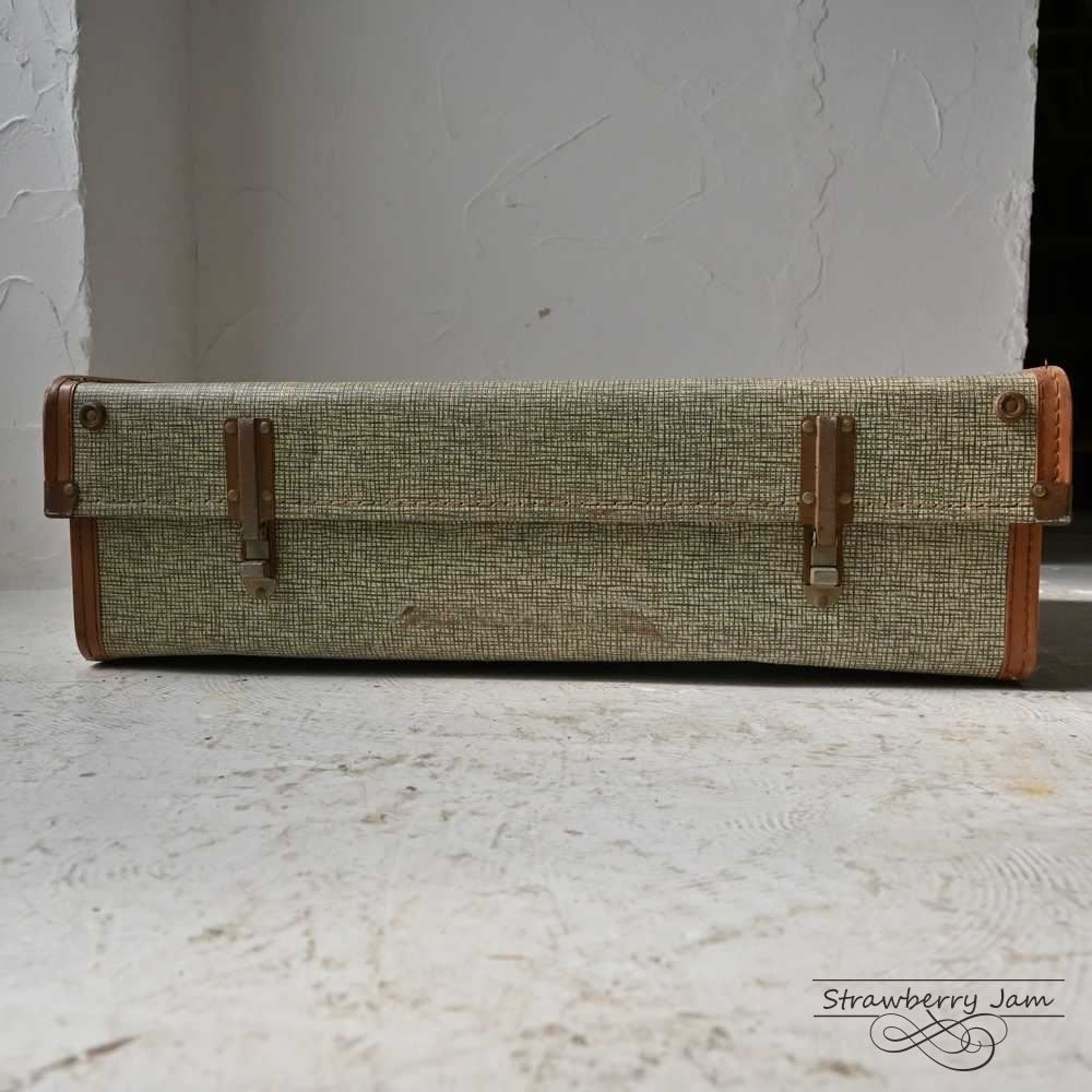 L3612-99-17 注文 英国アンティーク トランク トランクレザー 収納