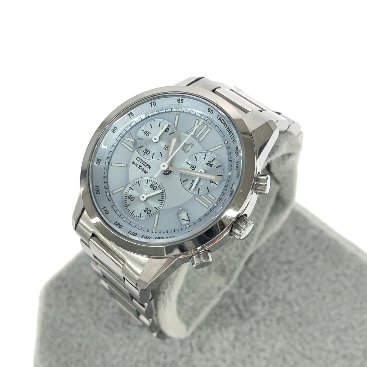 良好 Citizen シチズン クロスシー 腕時計 F500-T002382 シルバー