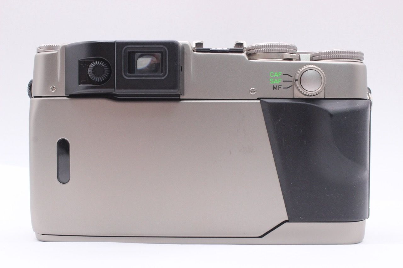  コンタックス CONTAX G 2 シルバー キャップ 付き 6132 RO 2874 レンジファインダーカメラ フィルムカメラ