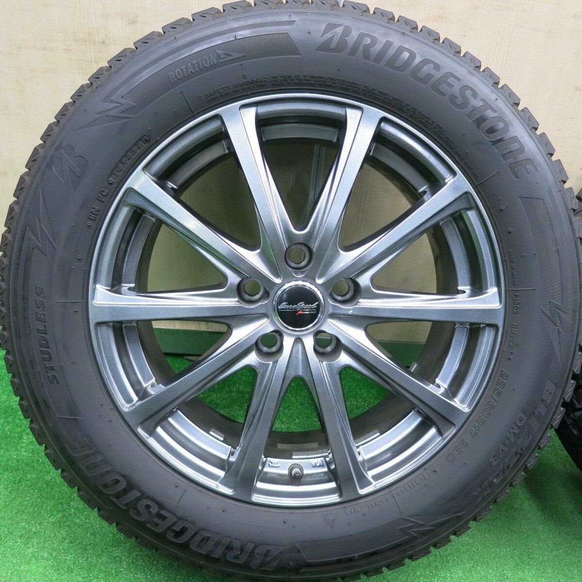 SUBARU 純正ホイール 225/65R17 ブリヂストン DM-V3 SUBARU 純正ホイール 225/65R17 ブリヂストン DM-V3 バリ溝！21