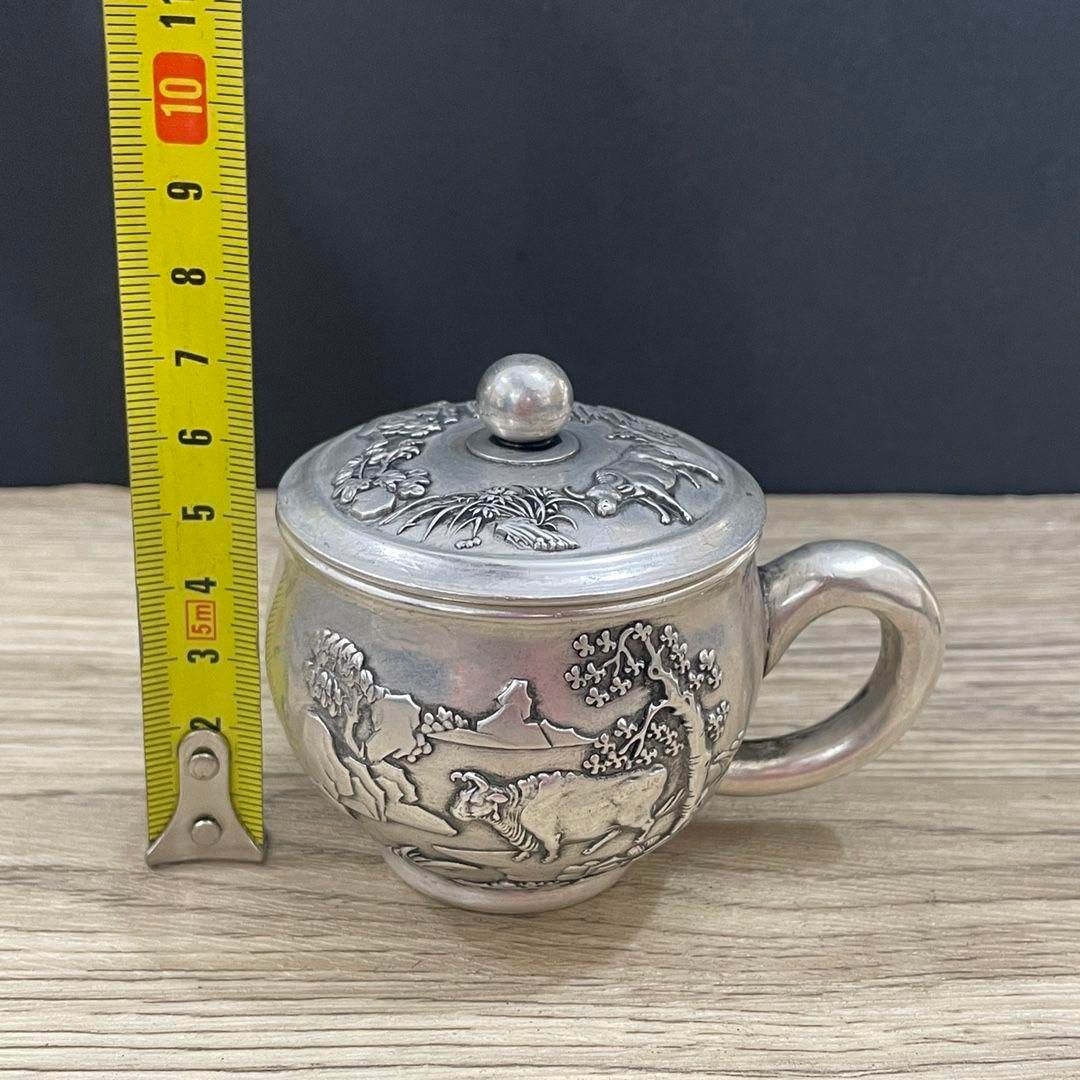 銅製 牛壷 茶道 置物 茶道具 香道具 装飾品 工芸品 美術品