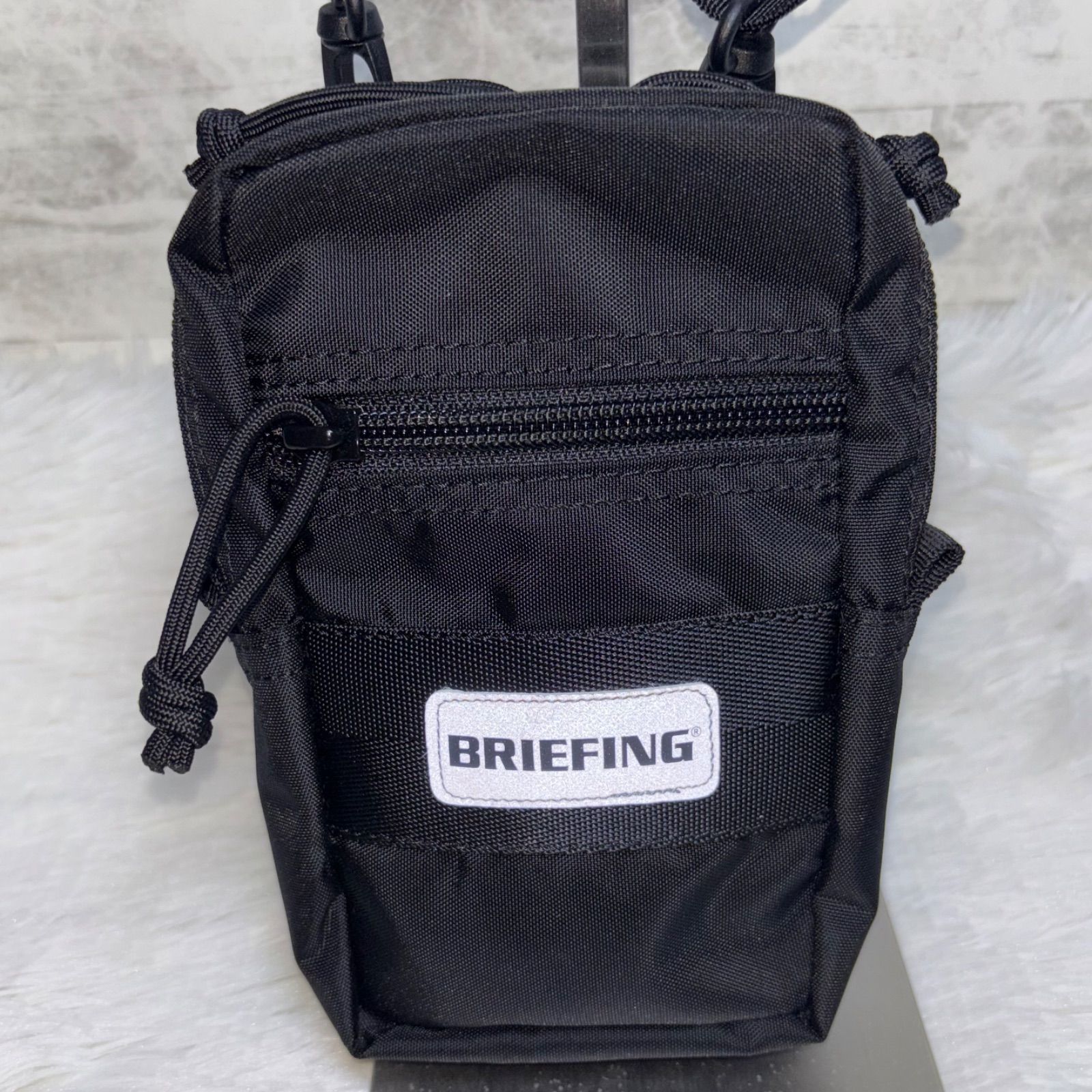 New balance × briefing 2WAY BOXポーチバッグ New balance × briefing ニューバランス ブリーフィング 2WAY