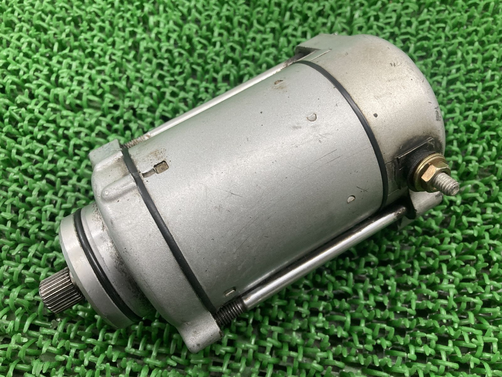 エストレヤ セルモーター SM-13 カワサキ 純正 バイク 部品 BJ250A エスト スターター 機能的問題なし 割れ欠け無し
