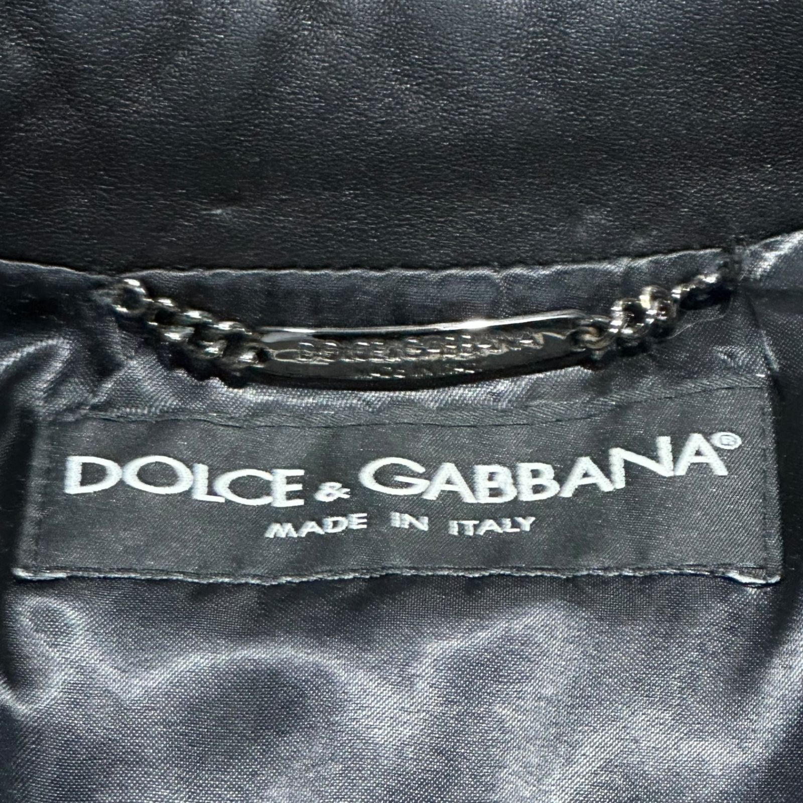 ユーズドフルギ USED古着 {{CHIA}} 90S 本革 チンスト付き レザー