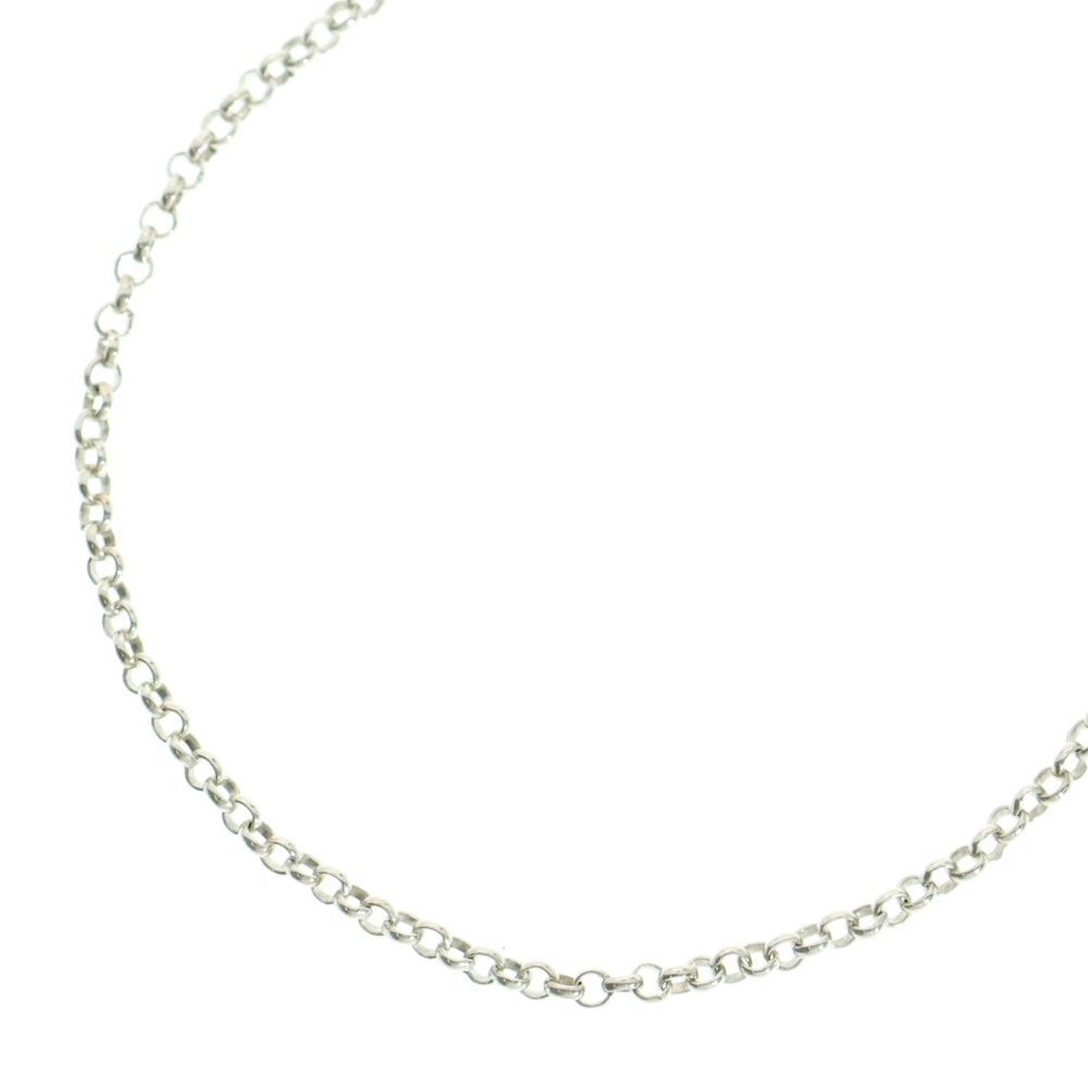 CHROME HEARTS クロムハーツ NECKCHAIN R24 ロールチェーンネックレス 24inch シルバー BCA085