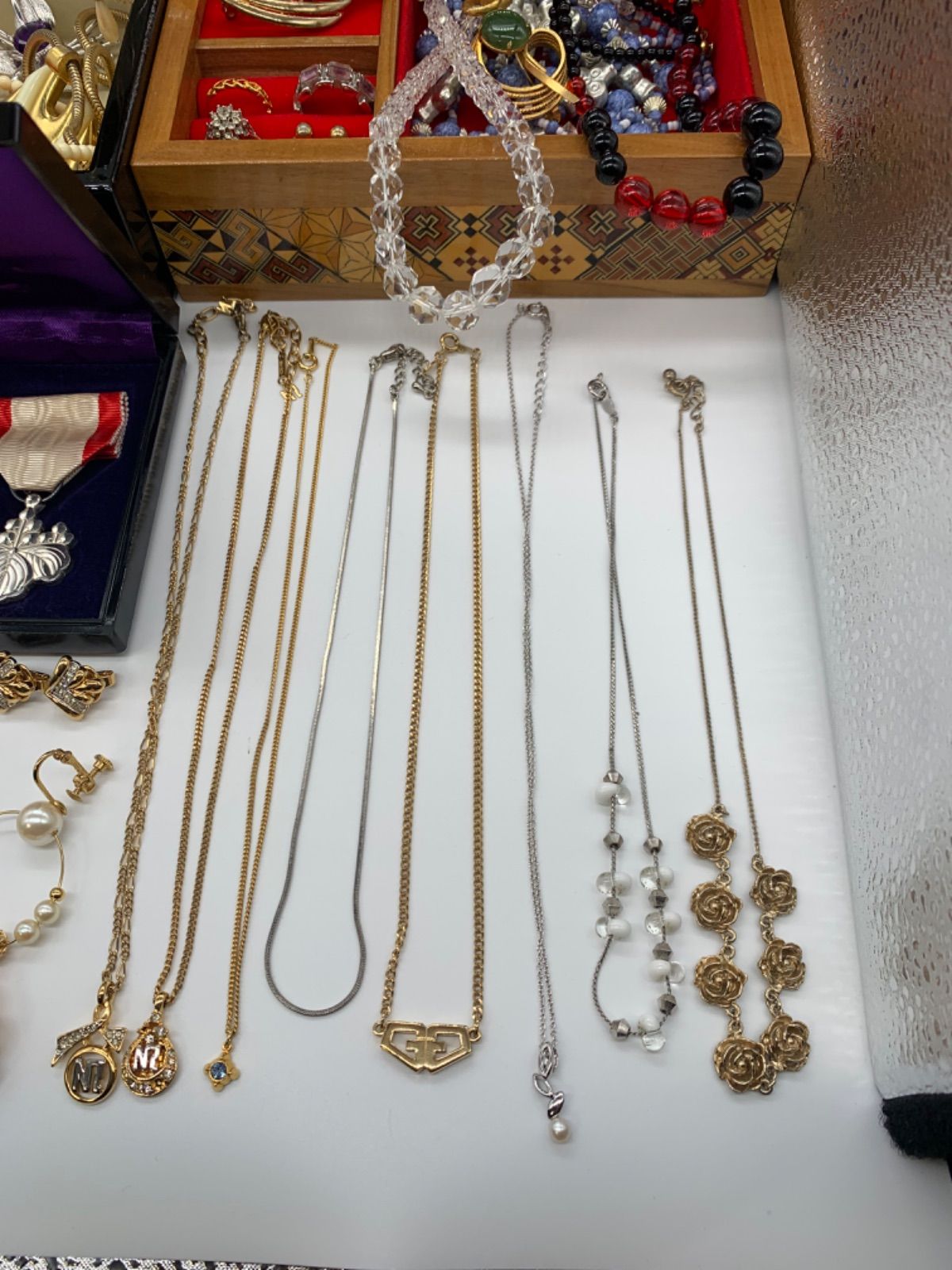 遺品整理 生前整理 アクセサリー まとめ売り ネックレス リング